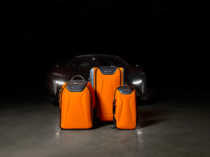 مجموعة فاخرة محدودة الإصدار من TUMI  احتفالاً بمرور 60 عاماً على تأسيس McLaren